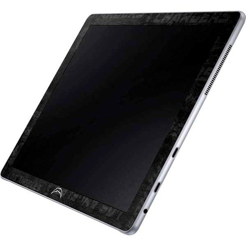 NFL Los Angeles Chargers Black & White Galaxy Book 12in Skin