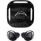 NFL Los Angeles Chargers Black & White Galaxy Buds Pro Skin