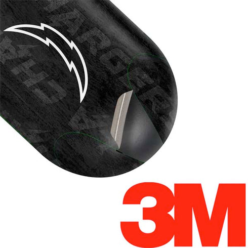 NFL Los Angeles Chargers Black & White Galaxy Buds Skin