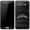 NFL Los Angeles Chargers Black & White Galaxy J7 Skin