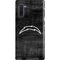 NFL Los Angeles Chargers Black & White Galaxy Note 10 Pro Case