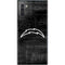 NFL Los Angeles Chargers Black & White Galaxy Note 10 Skin