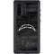 NFL Los Angeles Chargers Black & White Galaxy Note 10 Waterproof Case