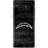 NFL Los Angeles Chargers Black & White Galaxy Note 8 Skin