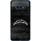 NFL Los Angeles Chargers Black & White Galaxy S10e Skin
