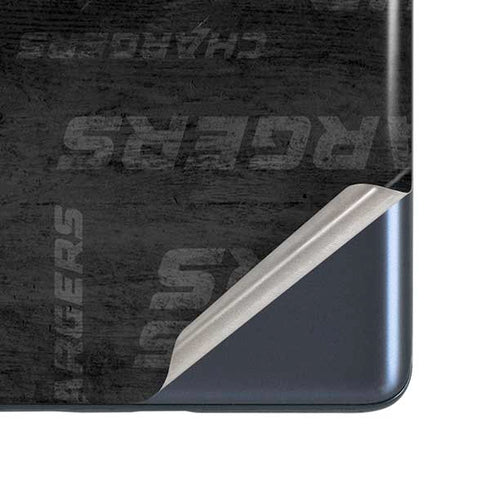NFL Los Angeles Chargers Black & White Galaxy S20 Fan Edition Skin