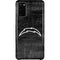 NFL Los Angeles Chargers Black & White Galaxy S20 Lite Case