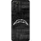 NFL Los Angeles Chargers Black & White Galaxy S20 Plus Skin