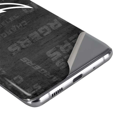 NFL Los Angeles Chargers Black & White Galaxy S20 Plus Skin