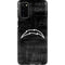 NFL Los Angeles Chargers Black & White Galaxy S20 Pro Case