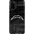 NFL Los Angeles Chargers Black & White Galaxy S20 Pro Case