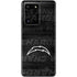 NFL Los Angeles Chargers Black & White Galaxy S20 Ultra 5G Skin