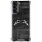 NFL Los Angeles Chargers Black & White Galaxy S21 5G Clear Case