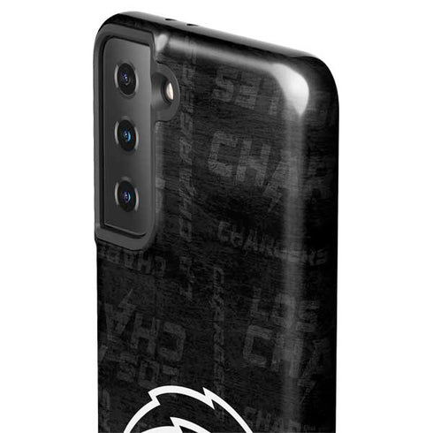 NFL Los Angeles Chargers Black & White Galaxy S21 FE Pro Case