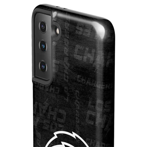 NFL Los Angeles Chargers Black & White Galaxy S21 Plus 5G Pro Case