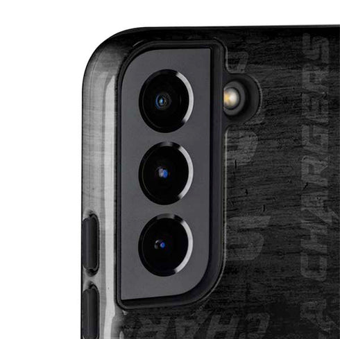 NFL Los Angeles Chargers Black & White Galaxy S22 Plus Pro Case