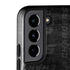 NFL Los Angeles Chargers Black & White Galaxy S22 Pro Case