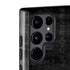 NFL Los Angeles Chargers Black & White Galaxy S22 Ultra Pro Case