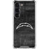NFL Los Angeles Chargers Black & White Galaxy S23 Clear Case