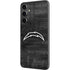 NFL Los Angeles Chargers Black & White Galaxy S23 FE Skin