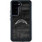 NFL Los Angeles Chargers Black & White Galaxy S23 Waterproof Case