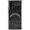 NFL Los Angeles Chargers Black & White Galaxy S24 Ultra Clear Case
