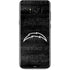 NFL Los Angeles Chargers Black & White Galaxy S8 Skin
