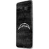 NFL Los Angeles Chargers Black & White Galaxy S8 Skin