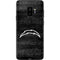 NFL Los Angeles Chargers Black & White Galaxy S9 Plus Skin