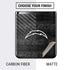 NFL Los Angeles Chargers Black & White Galaxy Z Flip Skin