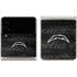 NFL Los Angeles Chargers Black & White Galaxy Z Flip3 5G Skin