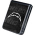 NFL Los Angeles Chargers Black & White Galaxy Z Flip5 5G Skin