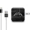 NFL Los Angeles Chargers Black & White iPad Charger (10W USB) Skin