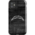 NFL Los Angeles Chargers Black & White iPhone 11 Impact Case