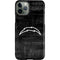 NFL Los Angeles Chargers Black & White iPhone 11 Pro Lite Case