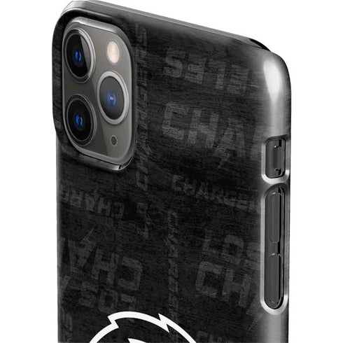 NFL Los Angeles Chargers Black & White iPhone 11 Pro Max Lite Case