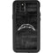 NFL Los Angeles Chargers Black & White iPhone 11 Pro Max Waterproof Case