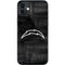 NFL Los Angeles Chargers Black & White iPhone 12 Mini Skin