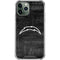 NFL Los Angeles Chargers Black & White iPhone 12 Pro Clear Case