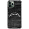 NFL Los Angeles Chargers Black & White iPhone 12 Pro Max Clear Case