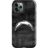 NFL Los Angeles Chargers Black & White iPhone 12 Pro Max Impact Case