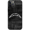 NFL Los Angeles Chargers Black & White iPhone 12 Pro Max Skin