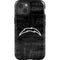 NFL Los Angeles Chargers Black & White iPhone 13 Impact Case