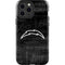 NFL Los Angeles Chargers Black & White iPhone 13 Pro Max Impact Case