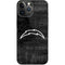 NFL Los Angeles Chargers Black & White iPhone 13 Pro Max Skin