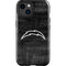 NFL Los Angeles Chargers Black & White iPhone 14 Plus Impact Case