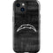 NFL Los Angeles Chargers Black & White iPhone 15 Plus Impact Case