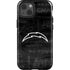 NFL Los Angeles Chargers Black & White iPhone 14 Impact Case