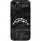NFL Los Angeles Chargers Black & White iPhone 14 Plus Skin