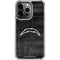 NFL Los Angeles Chargers Black & White iPhone 15 Pro Clear Case